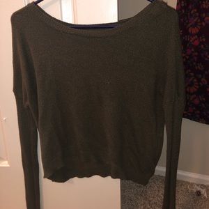 Forest green sweater